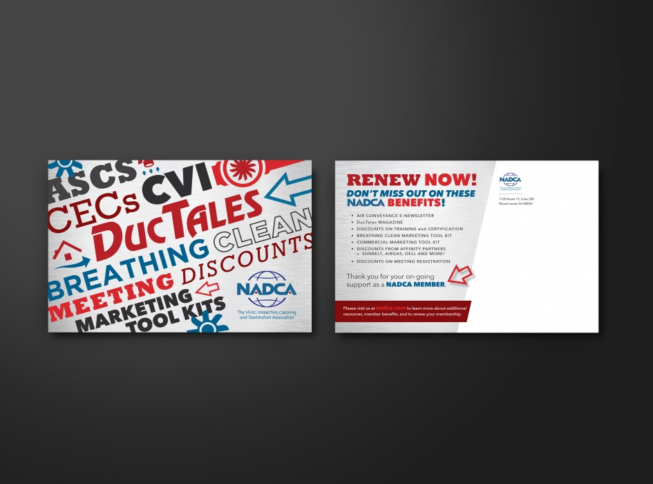 NADCA Membership Renewal Direct Mail