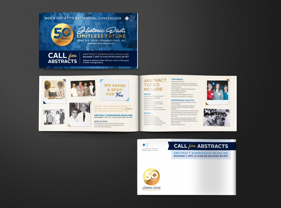 WOCN Call for Abstracts Direct Mail Bifold