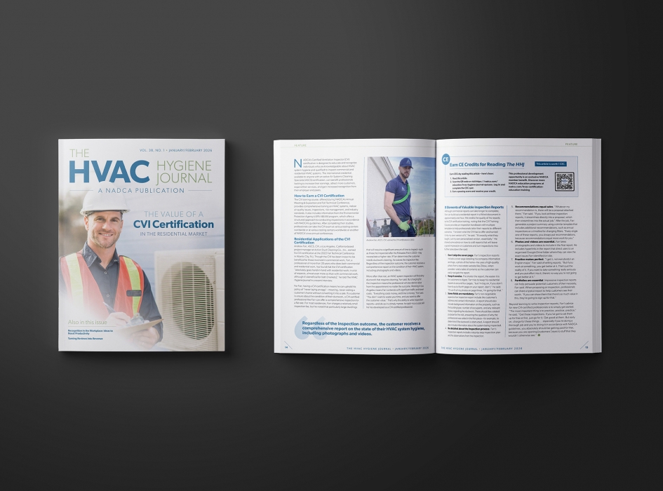 NADCA The HVAC Hygiene Journal