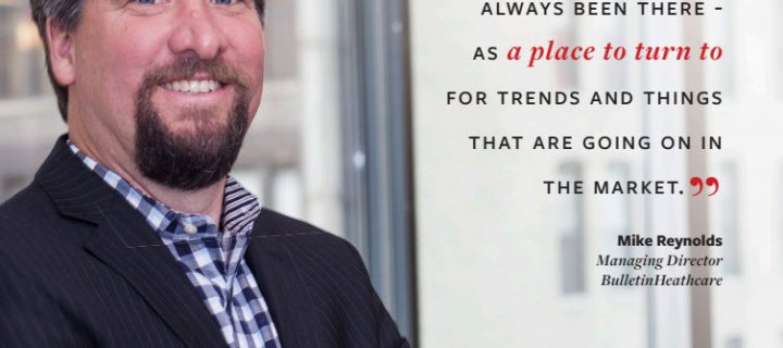 Mike Reynolds of Bulletin Healthcare